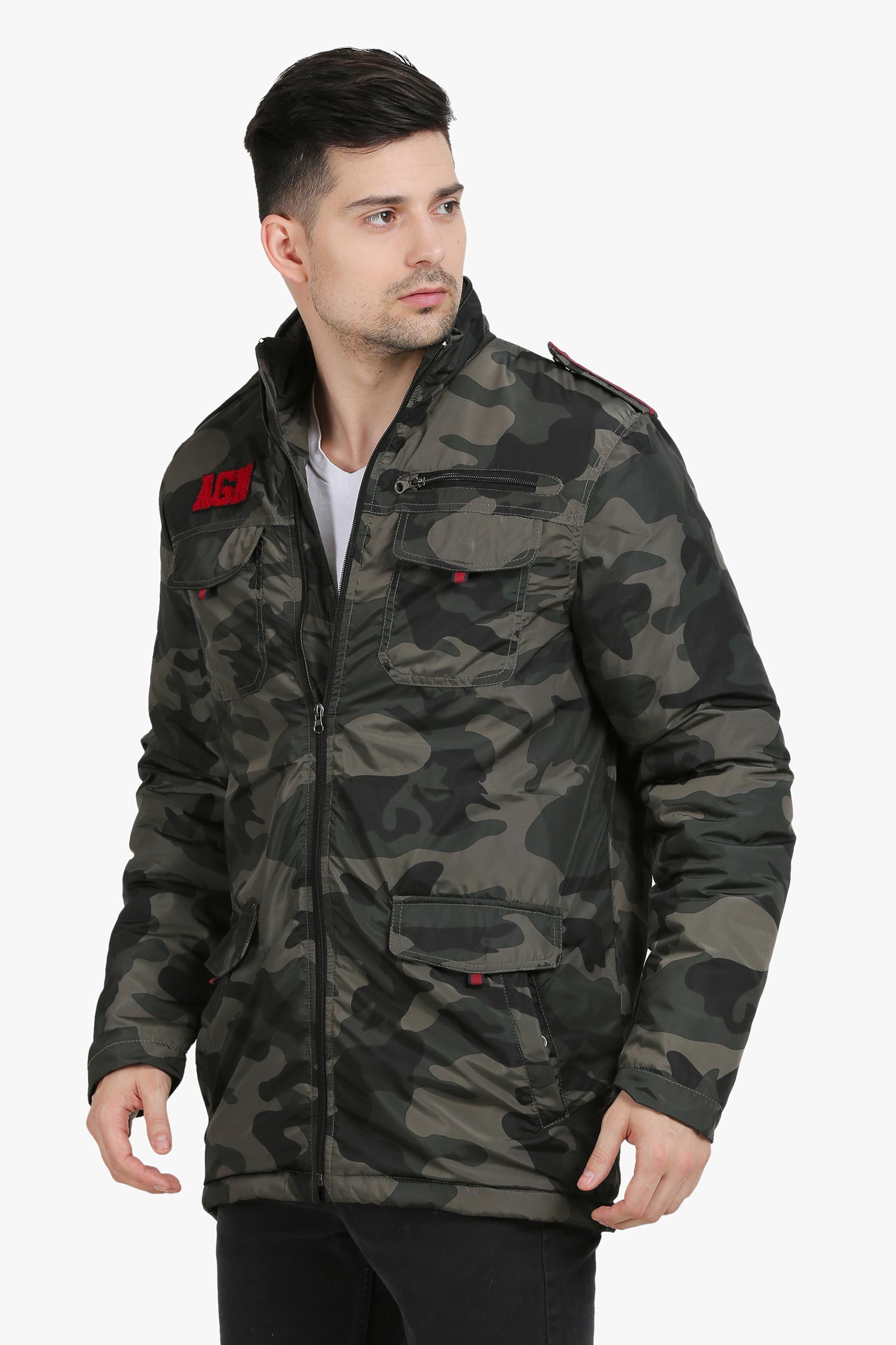 Camo Puffer Jacket | AagainLifestyle